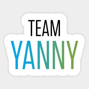 Team Yanny Sticker